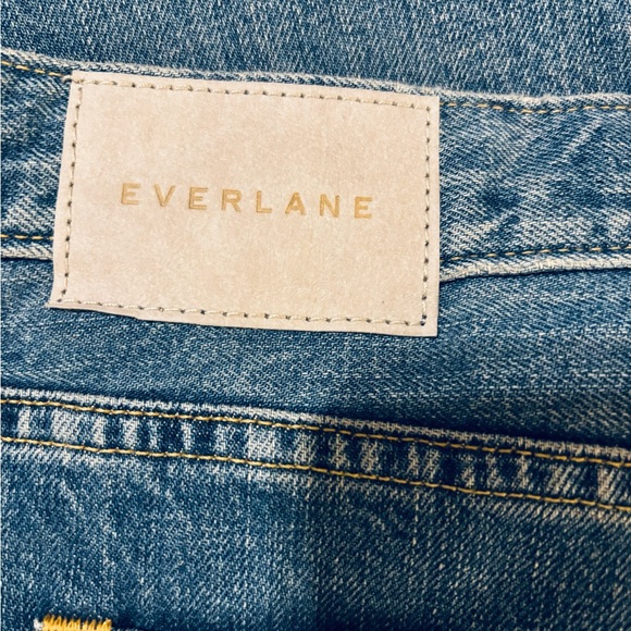 Everlane Blue Wide-Leg Jeans - Picture 11 of 16